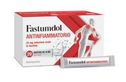 Fastumdol antinfiammatoria 25 mg soluzione orale in bustina 20 bustine in pl/al/ldpe