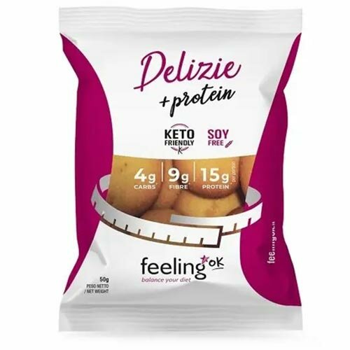 Feeling Ok Delizia +Protein Vaniglia e Limone 50 g