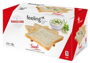 Feeling ok toast nature start 2 confezioni 80 g
