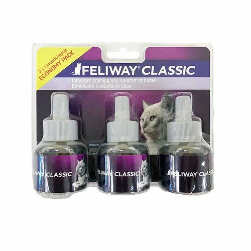 Feliway Classic Feromone Antistress Gatto 3 Ricariche da 48ml