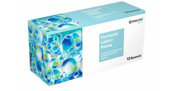 Fermenti lattici pensa 12 flaconcini da 7 ml