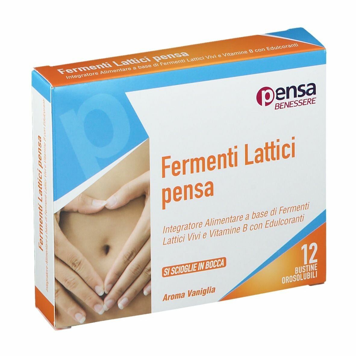 Fermenti lattici vivi e vitamine b 12 vaniglia bustine orosolubili