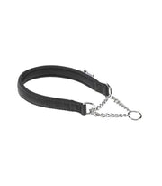 Ferplast daytona css collare semistrangolo nylon soffice imbottitura nero per cani css15/40
