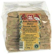 Fette biscottate dolci nocciola malto 250 g
