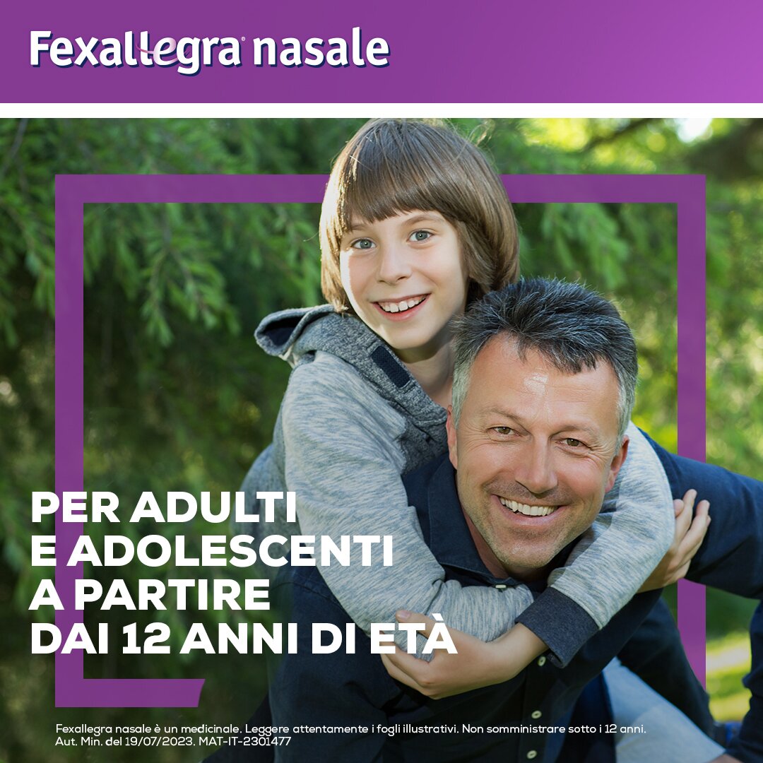 Fexallegra Nasale Antistaminico Decongestionante per Sintomi Allergia 10ml