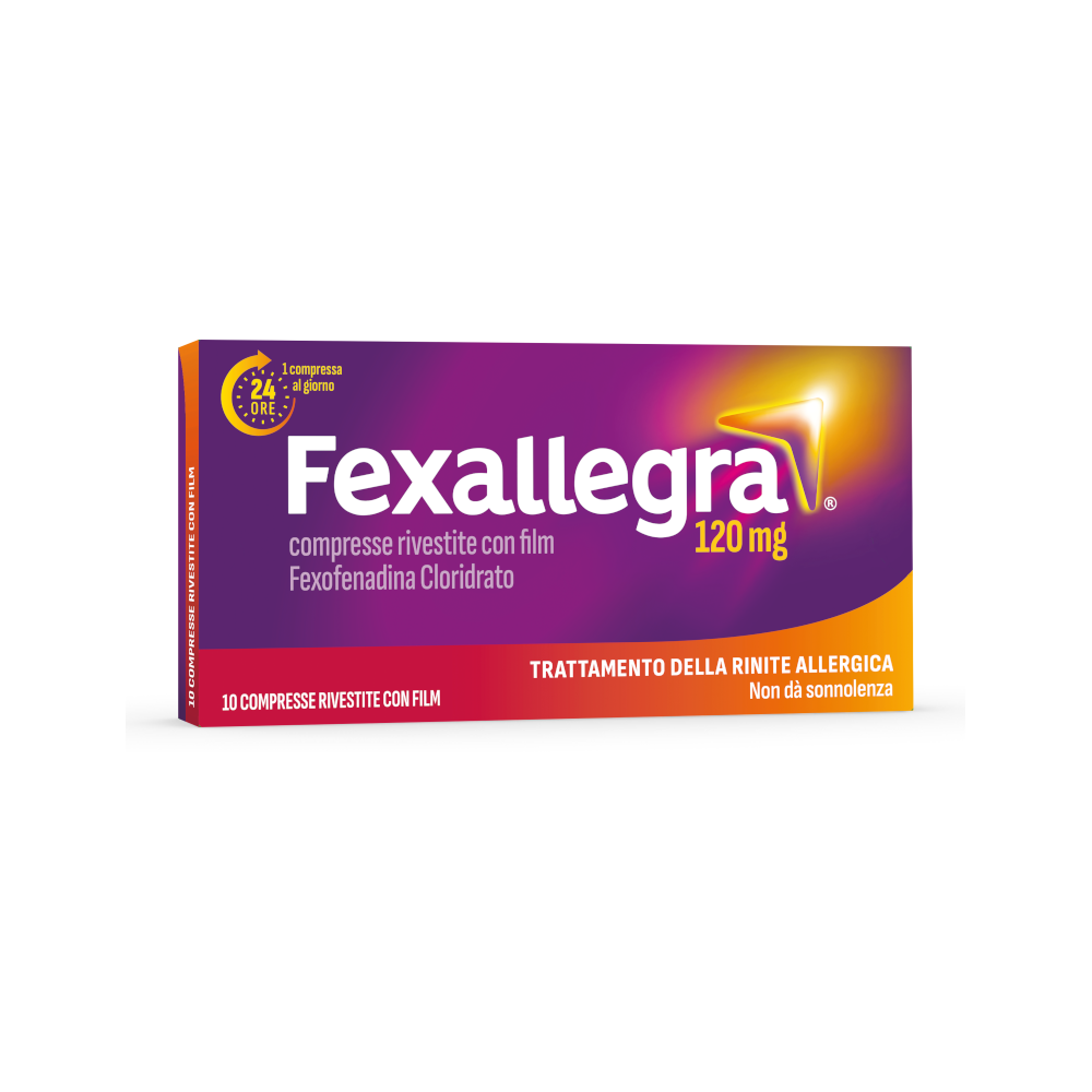 Fexallegra Rinite allergica 120 mg 10 compresse rivestite