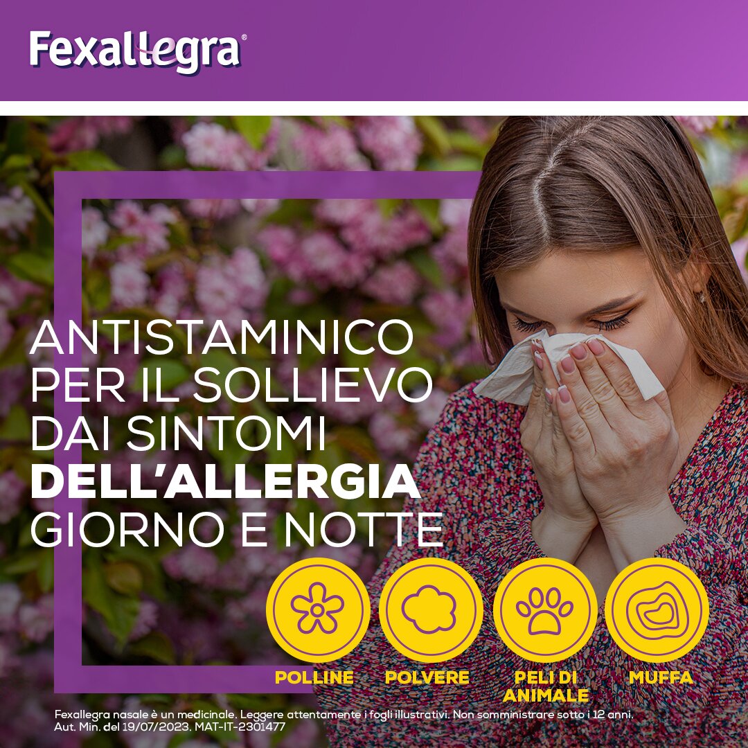 Fexallegra Rinite allergica 120 mg 10 compresse rivestite