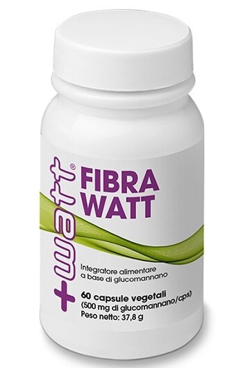 Fibrawatt glucomannano 60 capsule