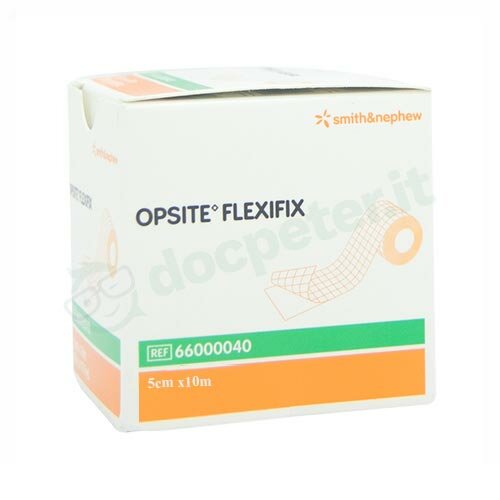 Film adesivo in poliuretano in rotolo trasparente impermeabile per fissaggio di medicazioni e cateteri 5x1000 1med