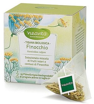 Filtroscrigno finocchio bio 15 filtri 2,5 g