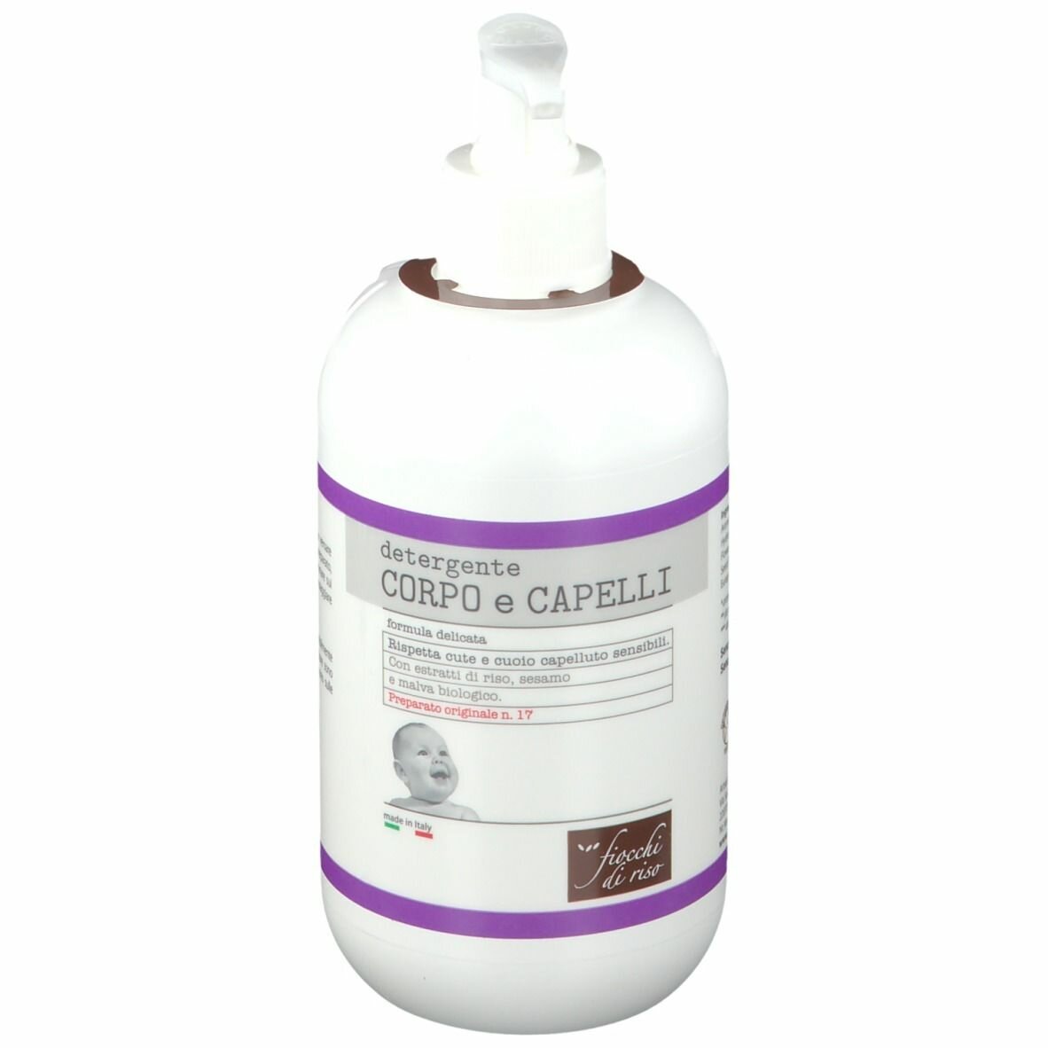 Fiocchi di riso detergente capelli e corpo 400 ml