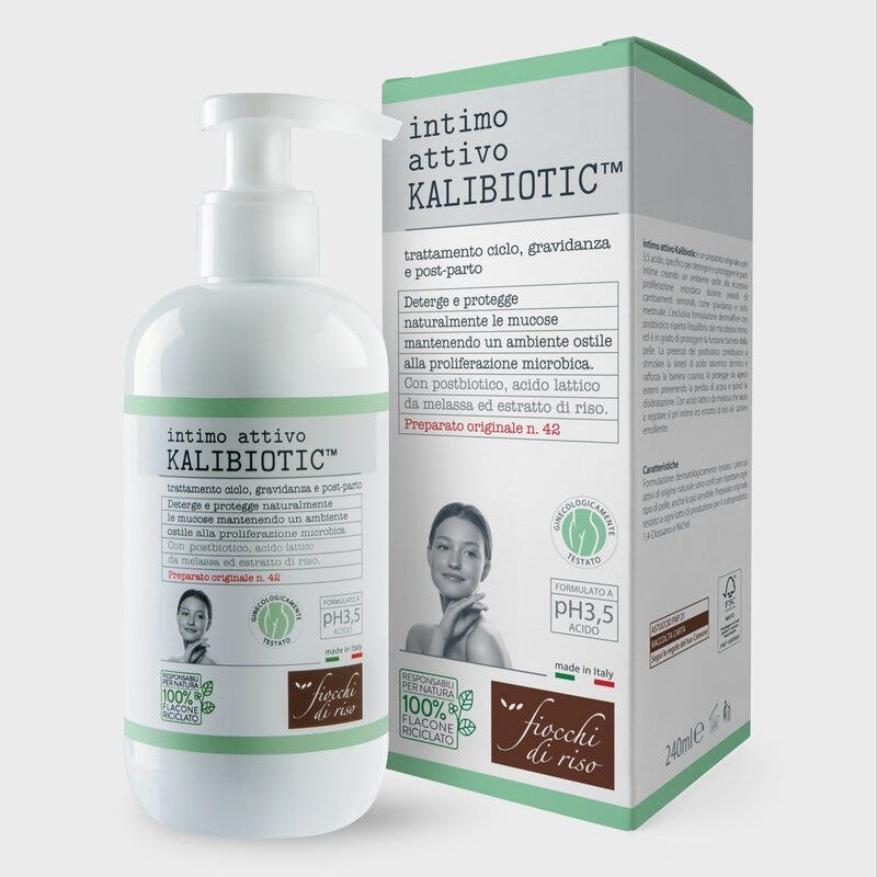 Fiocchi di riso intimo attivo kalibiotic ph 3,5 acido 240ml