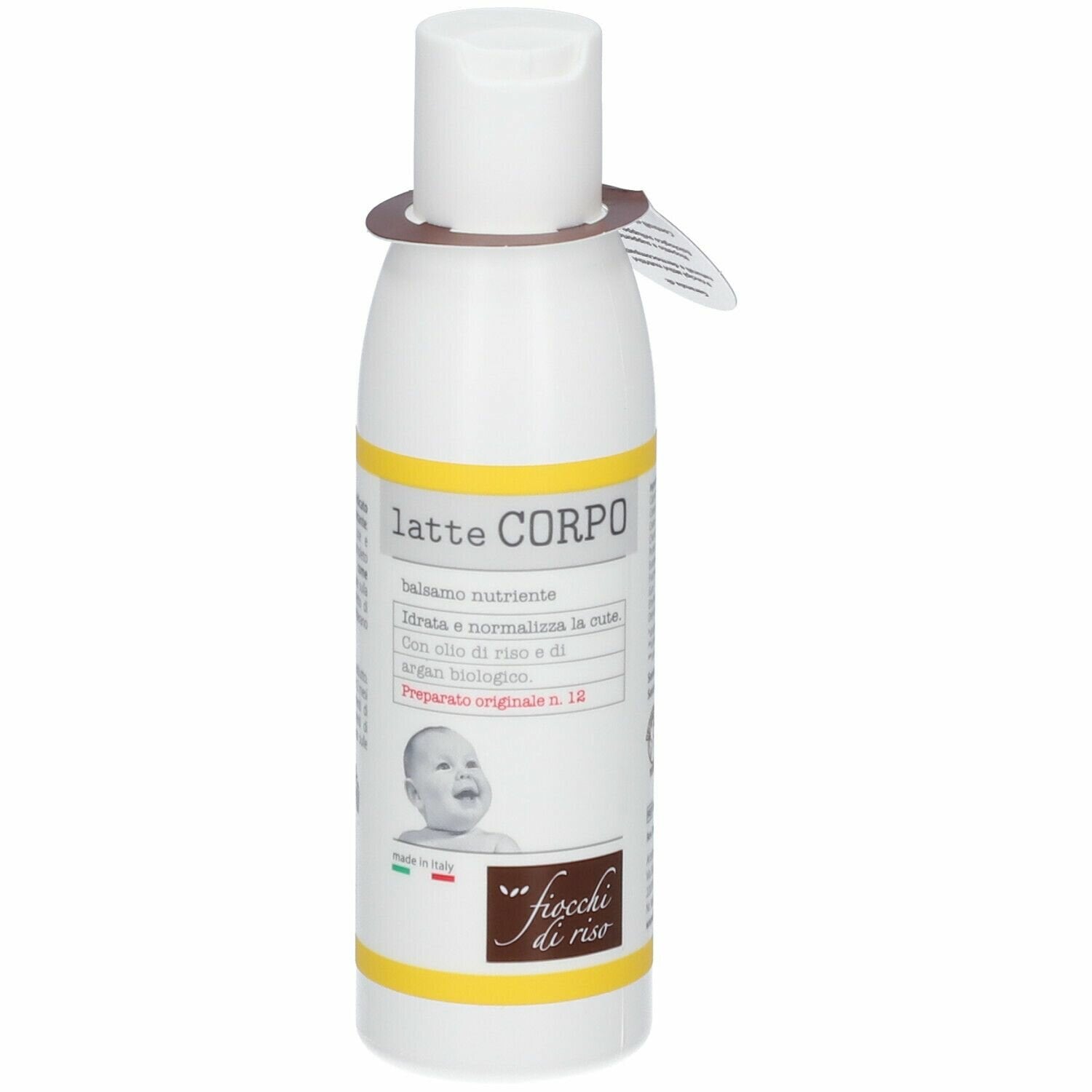 Fiocchi di riso latte corpo nutriente 140 ml
