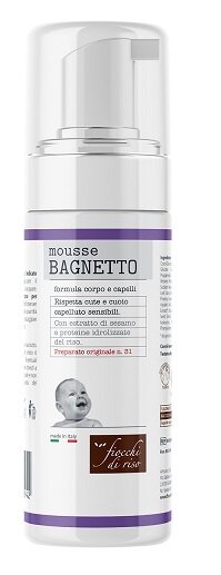Fiocchi di riso mousse bagnetto 200 ml
