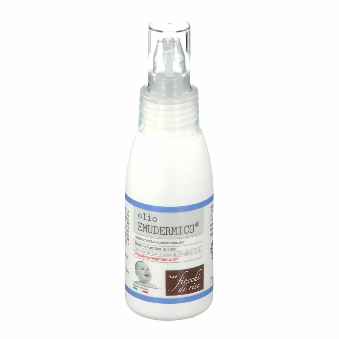 Fiocchi di riso olio emudermico elasticizzante 70 ml