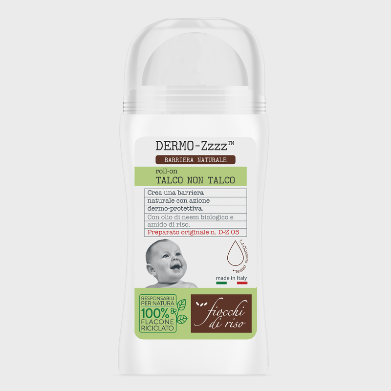Fiocchi di riso talco non talco roll-on