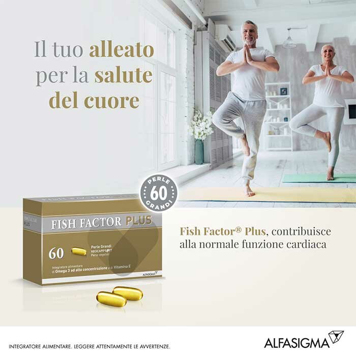 Fish factor plus 60 perle grandi