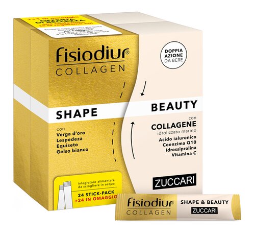 Fisiodiur collagen offerta speciale 2 pezzi da 24 stickpack