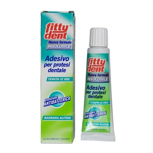 Fittydent Insolubile Pasta Adesiva per Protesi Dentaria 40 g 
