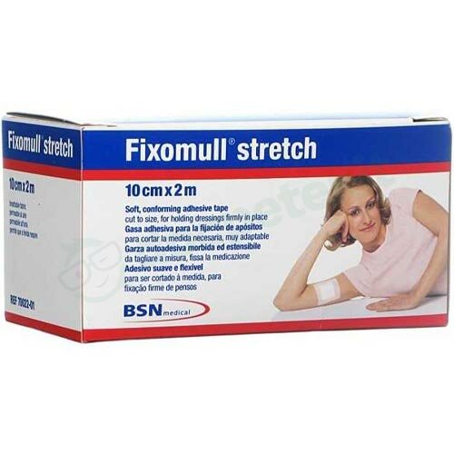 Fixomull Stretch Fascia Autoadesiva Ipoallergenica 10 cm x 200 cm