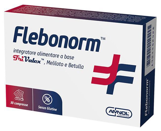 Flebonorm Integratore Microcircolo a base di Diosmina 30 Compresse