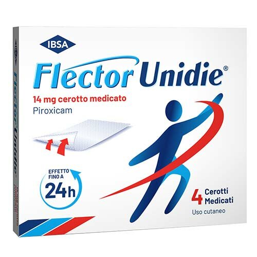 Flector Unidie Cerotto Medicati ad Azione Analgesica 4 cerotti