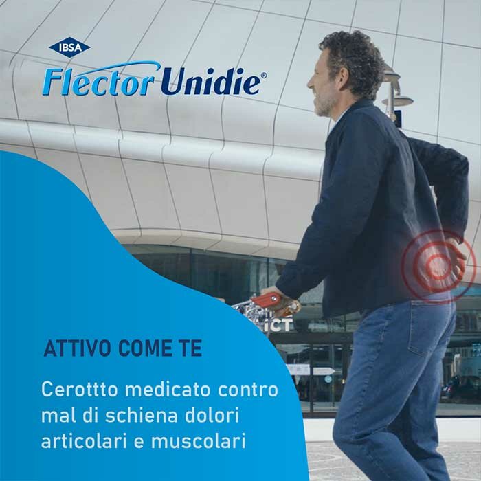 Flector Unidie Cerotto Medicati ad Azione Analgesica 8 cerotti