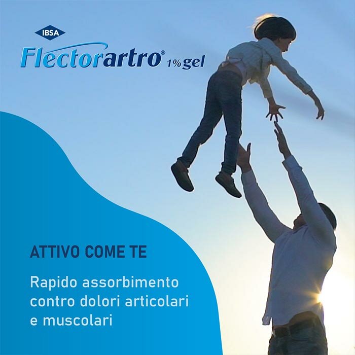 Flectorartro Gel 1% Dicoflenac Dolore e Infiammazione 100 g