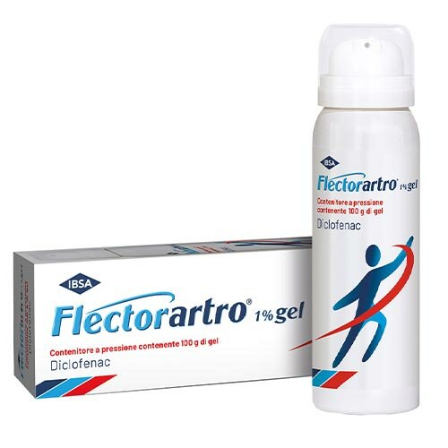 Flectorartro Gel 1% Dicoflenac Dolore e Infiammazione 100 g