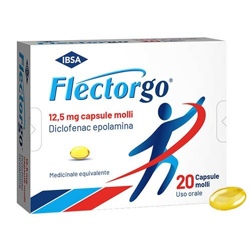 Flectorgo Dolori Articolari e Muscolari 20 capsule molli