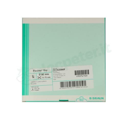 Flexima key plac piana 80mm5 pezzi