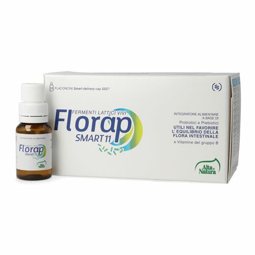 Florap Smart Fermenti Lattici Vivi SDC 10 Flaconcini da 10 ml