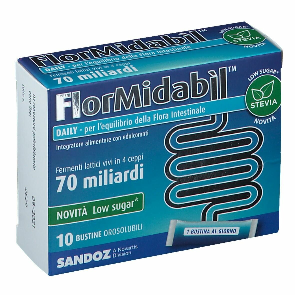 Flormidabil daily 10 bustine con stevia