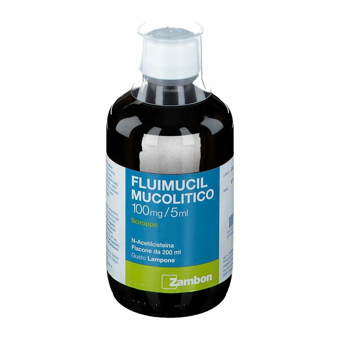 Fluimucil Mucolitico 100mg / 5ml Sciroppo 