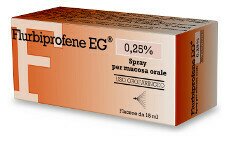 Flurbiprofene 0,25% epifarmaspray mucosa orale 15 ml 