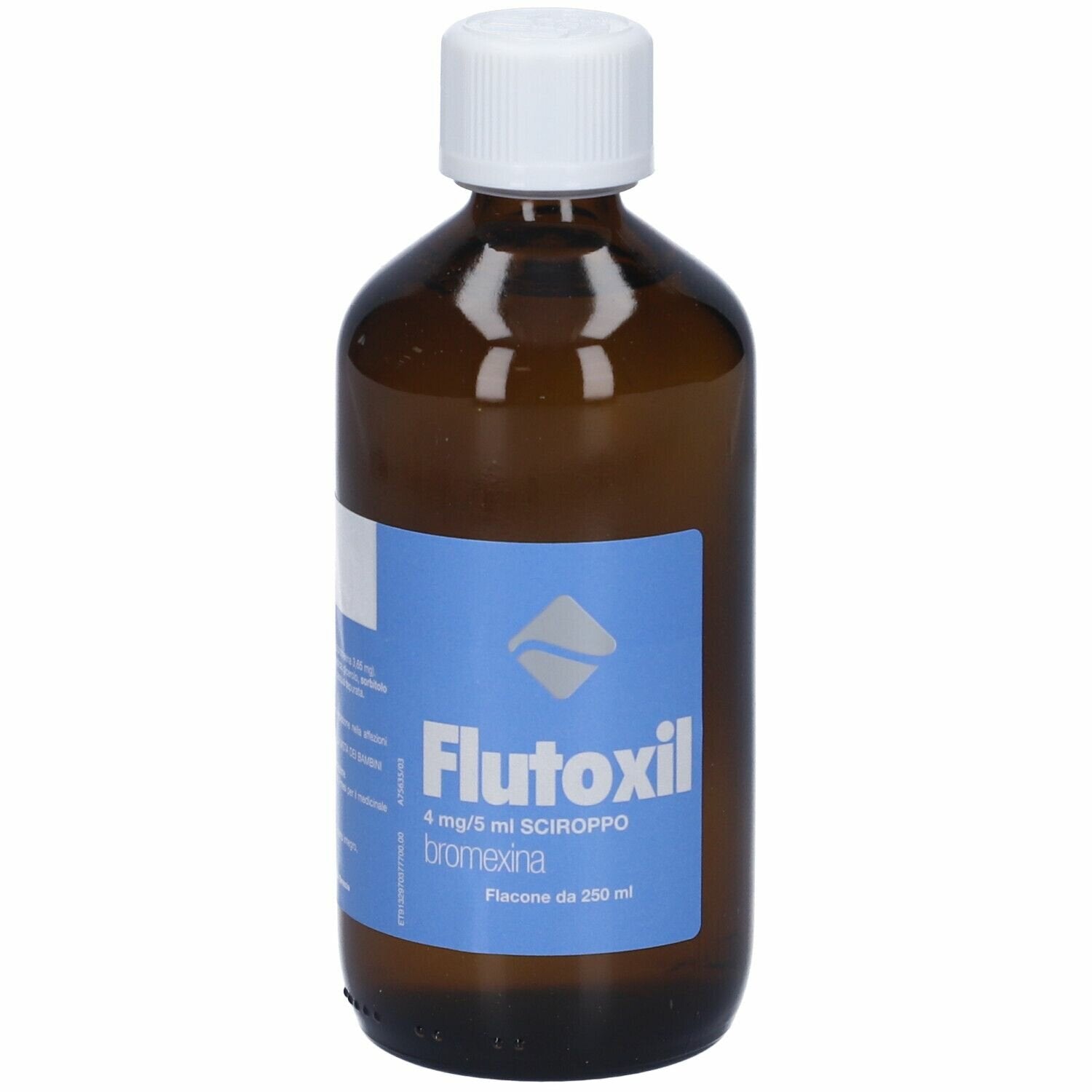 Flutoxil Sciroppo 5mg/5ml Bromexina cloridrato Flacone 250 ml