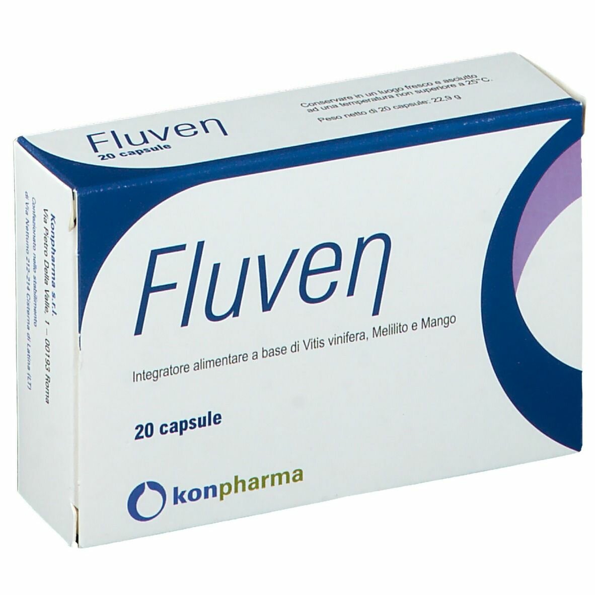 Fluven Integratore per il Microcircolo 20 capsule