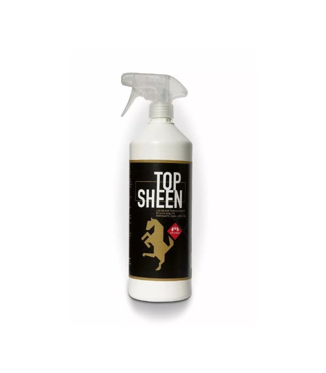 Fm italia top sheen per il manto equini 1000ml