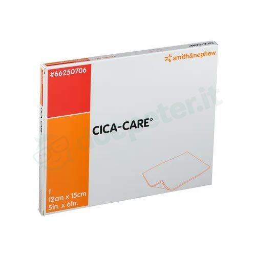 Foglio auto aderente in gel di silicone cica care per il trattamento delle cicatrici 12cmx15cm 1med
