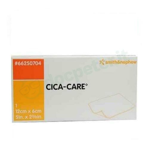 Foglio auto aderente in gel di silicone cica care per il trattamento delle cicatrici 12cmx6cm 1med
