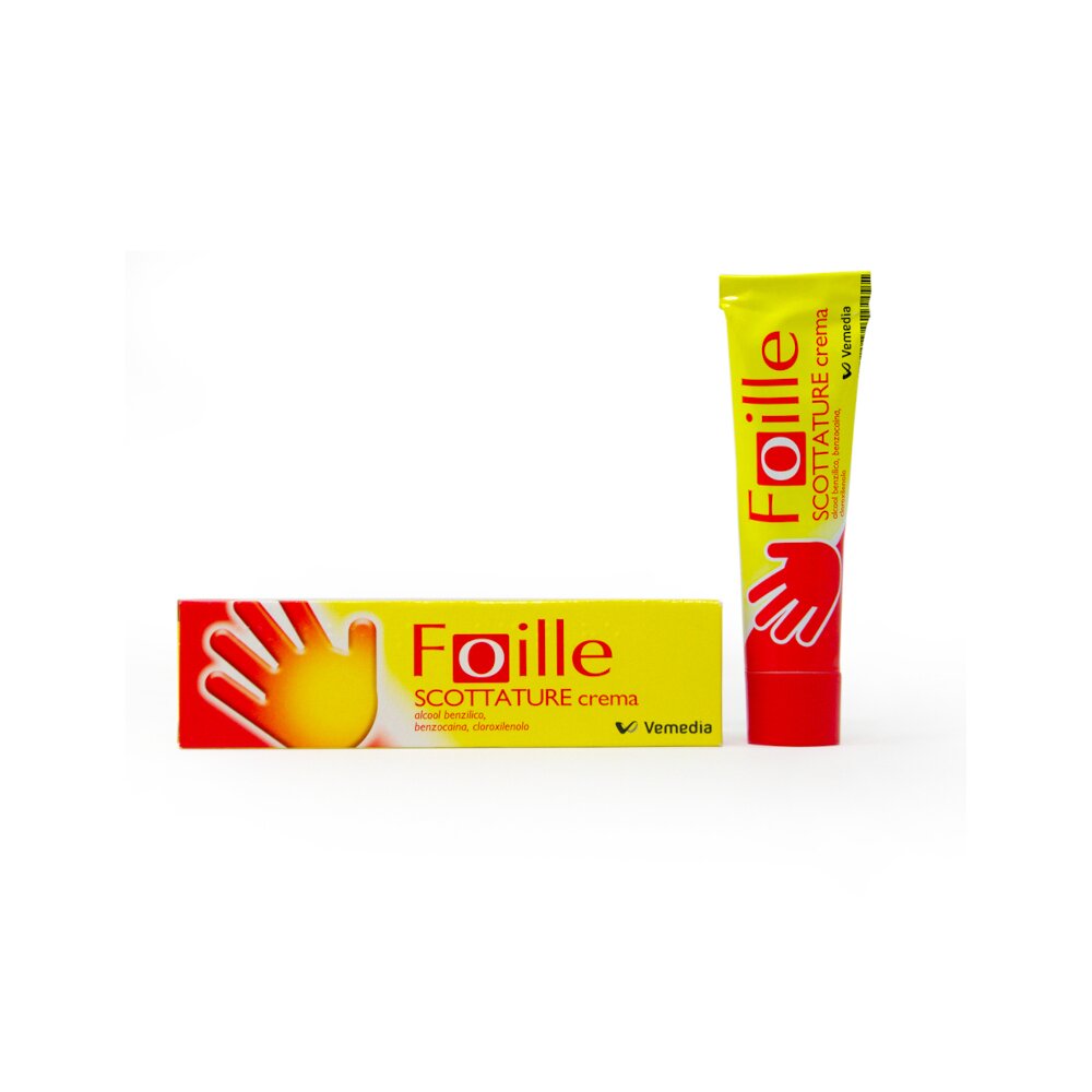 Foille Scottature Crema Antiscottatura Benzocaina Cloroxilenolo 29,5g