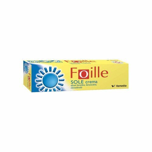 Foille Sole Crema Cutanea Benzocaina Ustioni 30 g