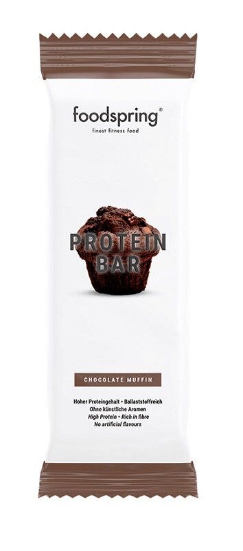 Foodspring protein bar gusto muffin cioccolato 60g
