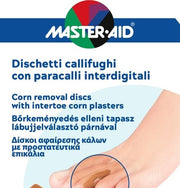 Footcare dischetto callifugo 6 pezzi + paracalli 6 pezzi
