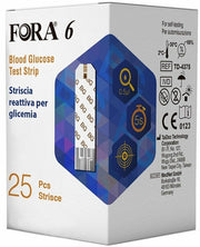 Fora 6 connect strisce glicemia 25 pezzi
