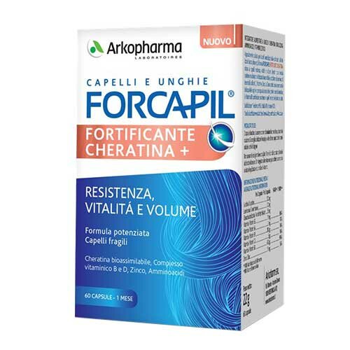 Forcapil fortificante cheratina 60 capsule
