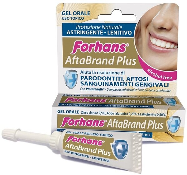 Forhans aftabrand plus gel dentale 10 ml