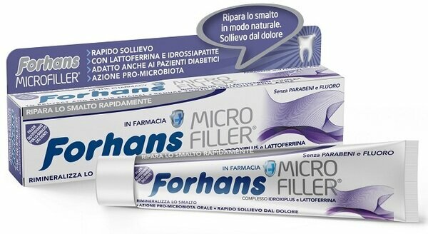 Forhans dentifricio microfill 75ml