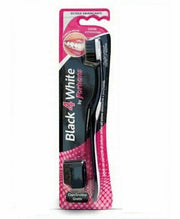 Forhans spazzolino black4white setole carbone