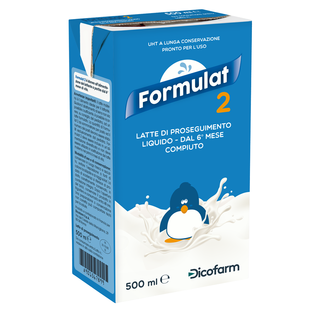 Formulat 2 Liquido Latte di Proseguimento 500 ml